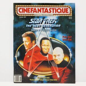 Cinefantastique Magazine Oct. 1993 Star Trek Next Generation Nine John Carpenter